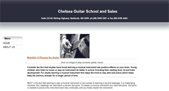 Desktop Screenshot of chelseaguitarschool.com.au